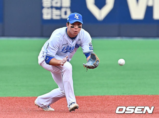 [OSEN=포항, 이석우 기자] 삼성 라이온즈 김영웅 060 2025.05.13 / foto0307@osen.co.kr
