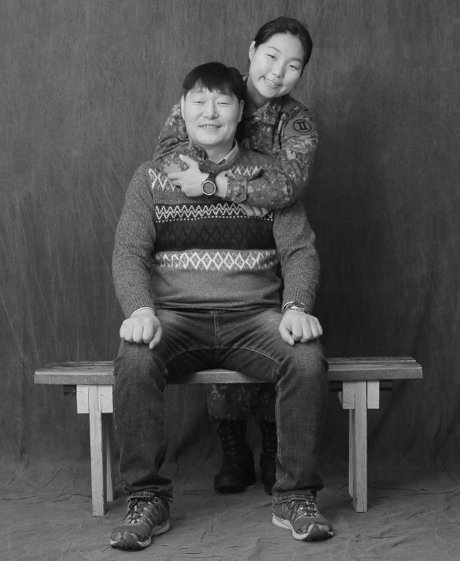 사진은 딸 재경씨와 김용섭씨(53). 사진 한국장기조직기증원 