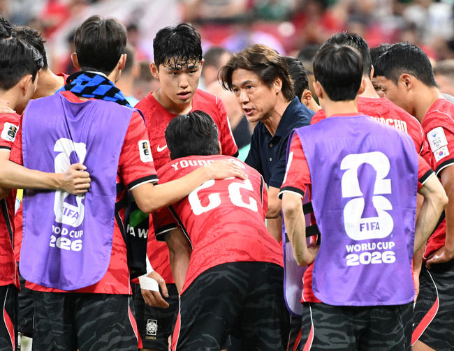 [OSEN=이대선 기자] 대한민국 홍명보 감독 2026.06.14 /sunday@osen.co.kr