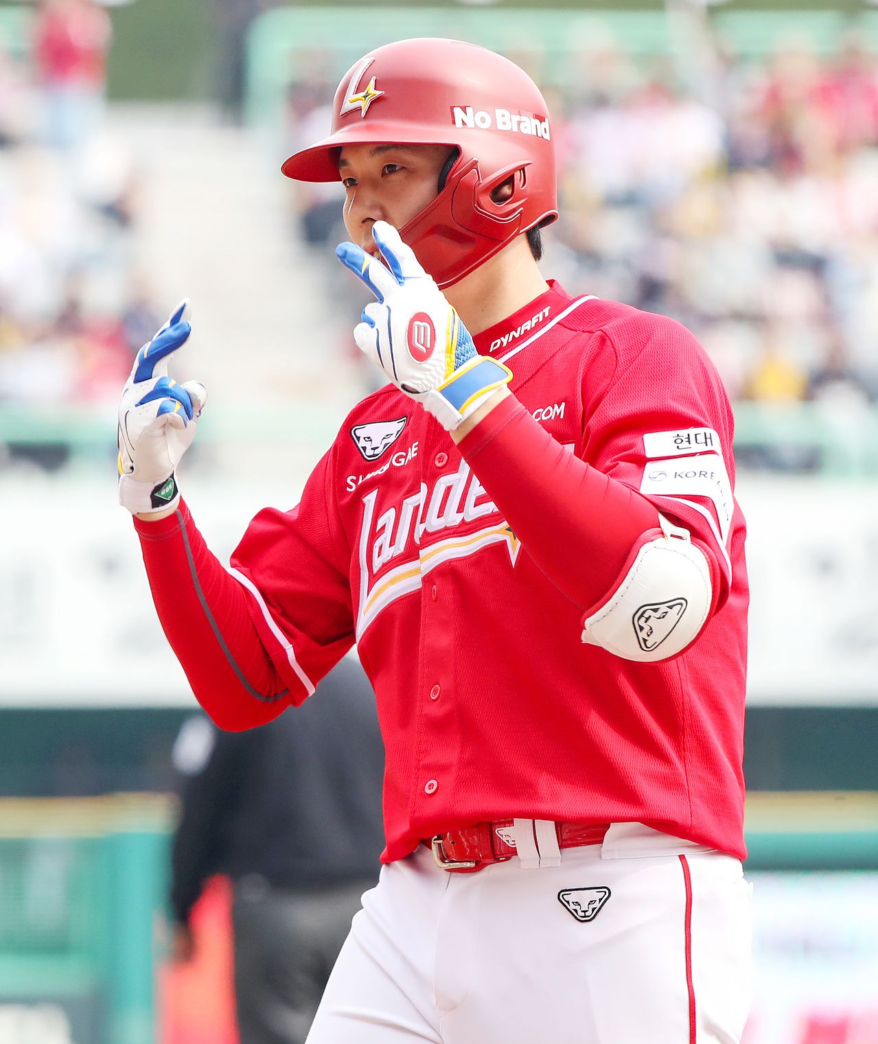 SSG 팀 사이클링 홈런의 주역 김성욱. 사진 SSG 랜더스
