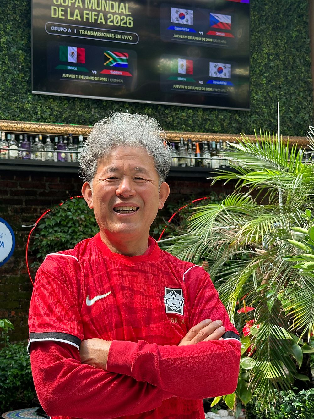 노인호씨는 한때 촉망받는 축구 선수였다. 1992년 멕시코로 이민을 떠난 그는 멕시코시티에서 한식당을 경영하고 있다. 피주영 기자