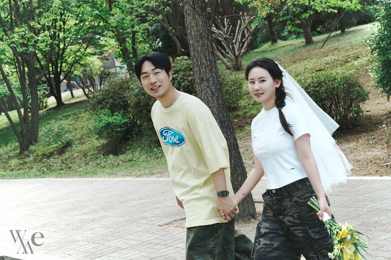 백인혁·최아연씨는 오는 27일 충북도청 문화광장815에서 야외 결혼식을 올린다. 이들 부부는 청주 곳곳을 돌며 웨딩 사진을 촬영했다. 사진 백인혁씨