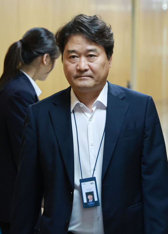 이진국 대통령실 사법제도비서관이 지난해 8월 서울 용산 대통령실 청사에서 열린 8차 수석·보좌관 회의에 참석하고 있다. 연합뉴스