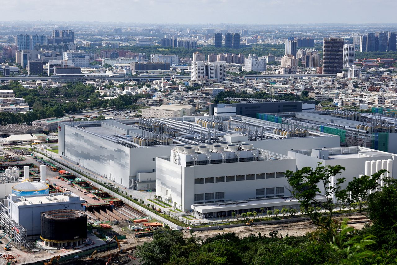대만 가오슝의 TSMC 반도체 공장 전경. [로이터=연합뉴스]