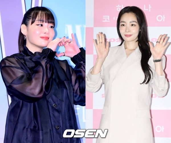 (왼쪽부터) 더블유 코리아 행사에 참석한 김민하, 10kg 감량한 근황