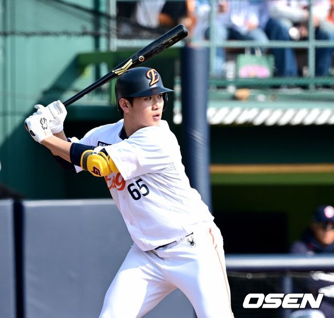 [OSEN=최규한 기자] 한화 정민규. 2025.03.09 / dreamer@osen.co.kr