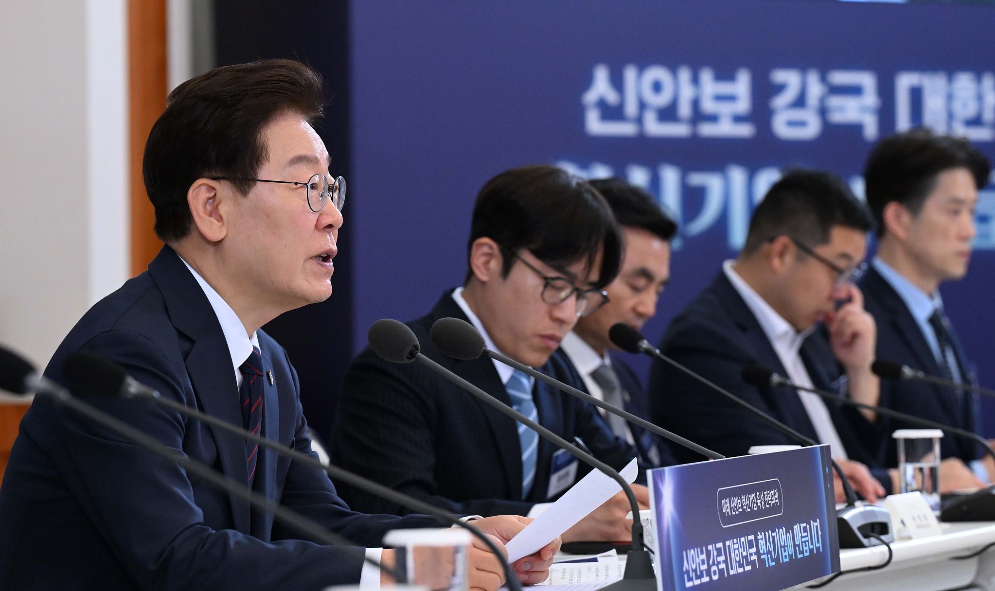 이재명 대통령. 청와대사진기자단