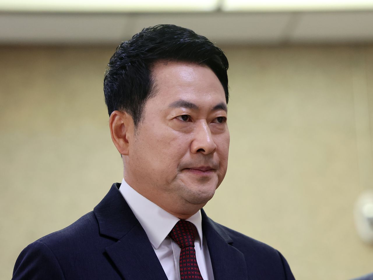 장동혁 국민의힘 대표가 29일 오전 서울 여의도 국회에서 열린 최고위원회의에 참석하고 있다. 뉴스1