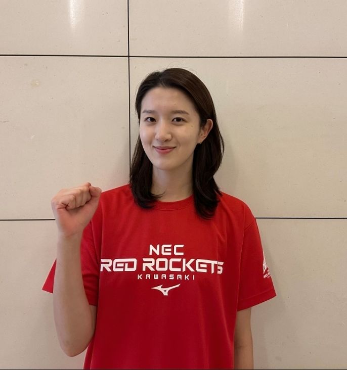 일본 NEC로 임대 이적한 이다현