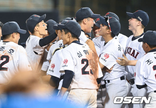 2022년 청룡기 당시 배재고 선수들 /OSEN DB