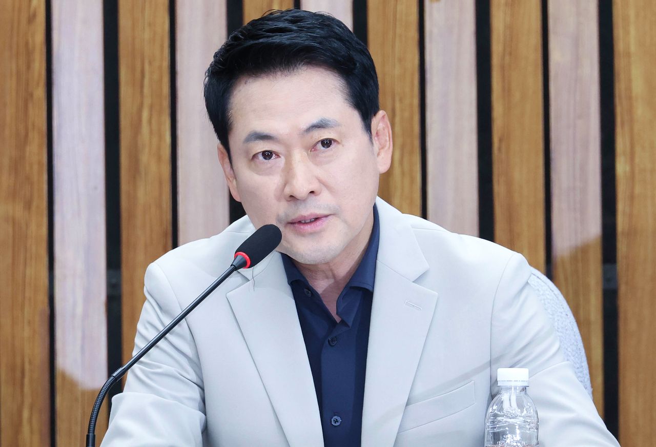장동혁 국민의힘 대표가 30일 국회에서 열린 부정·무능 선관위 해체 수준의 쇄신 및 재선거 촉구를 위한 청년·대학생 시국 대토론회에서 발언하고 있다. 임현동 기자