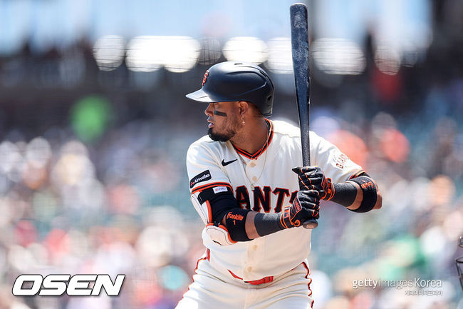 [사진] 샌프란시스코 루이스 아라에즈 ⓒGettyimages(무단전재 및 재배포 금지)