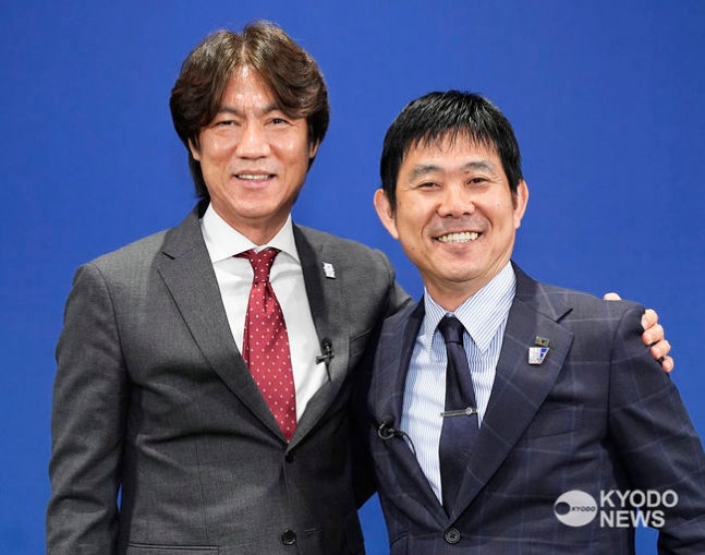 [사진] 교도 통신, 대한축구협회 제공.