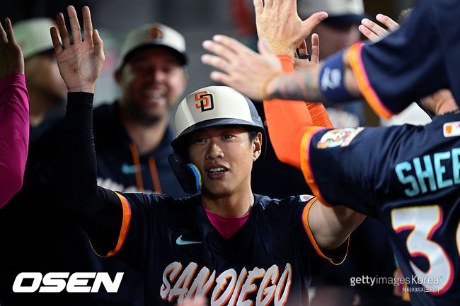 [사진] 샌디에이고 파드리스 송성문. ⓒGettyimages(무단전재 및 재배포 금지)