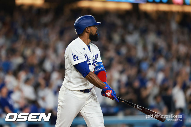 [사진] LA 다저스 테오스카 에르난데스 ⓒGettyimages(무단전재 및 재배포 금지)