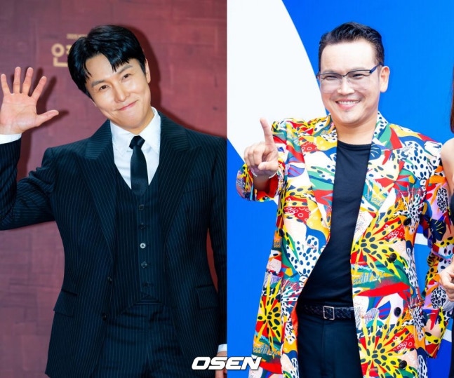 (왼쪽부터) 김동완, MC 딩동