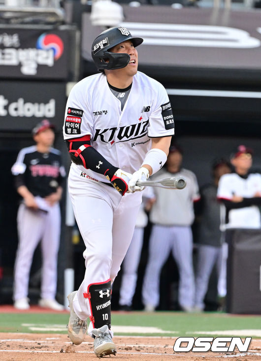 [OSEN=박준형 기자] KT 김현수 2026.06.02  / soul1014@osen.co.kr
