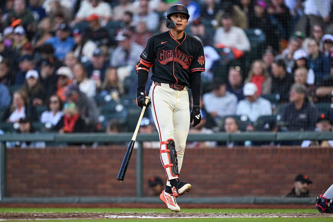MLB 올스타전 출전이 무산된 샌프란시스코 이정후. AP=연합뉴스
