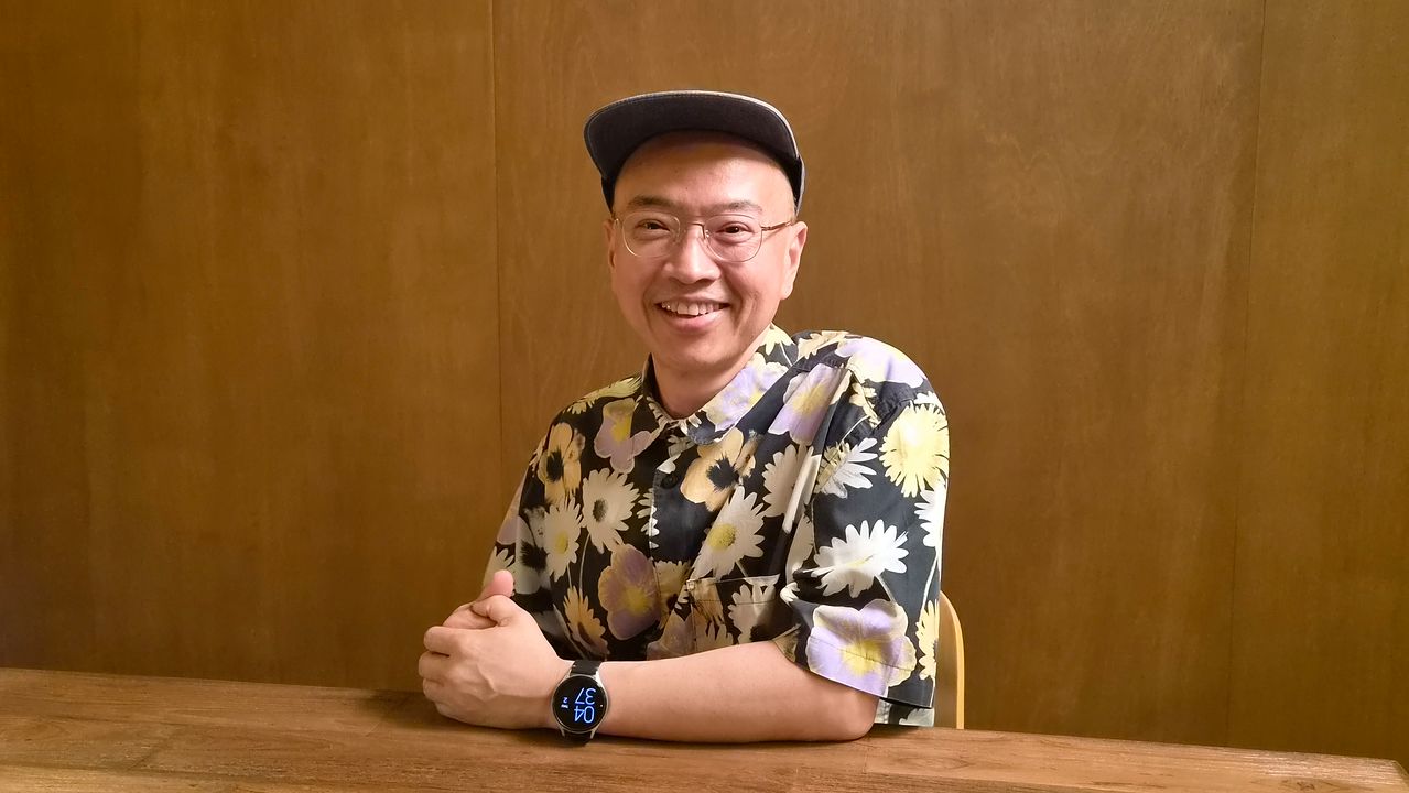 2일 오후 관악구 ‘허그스튜디오’에서 만난 김세규 작가. 이규림 기자