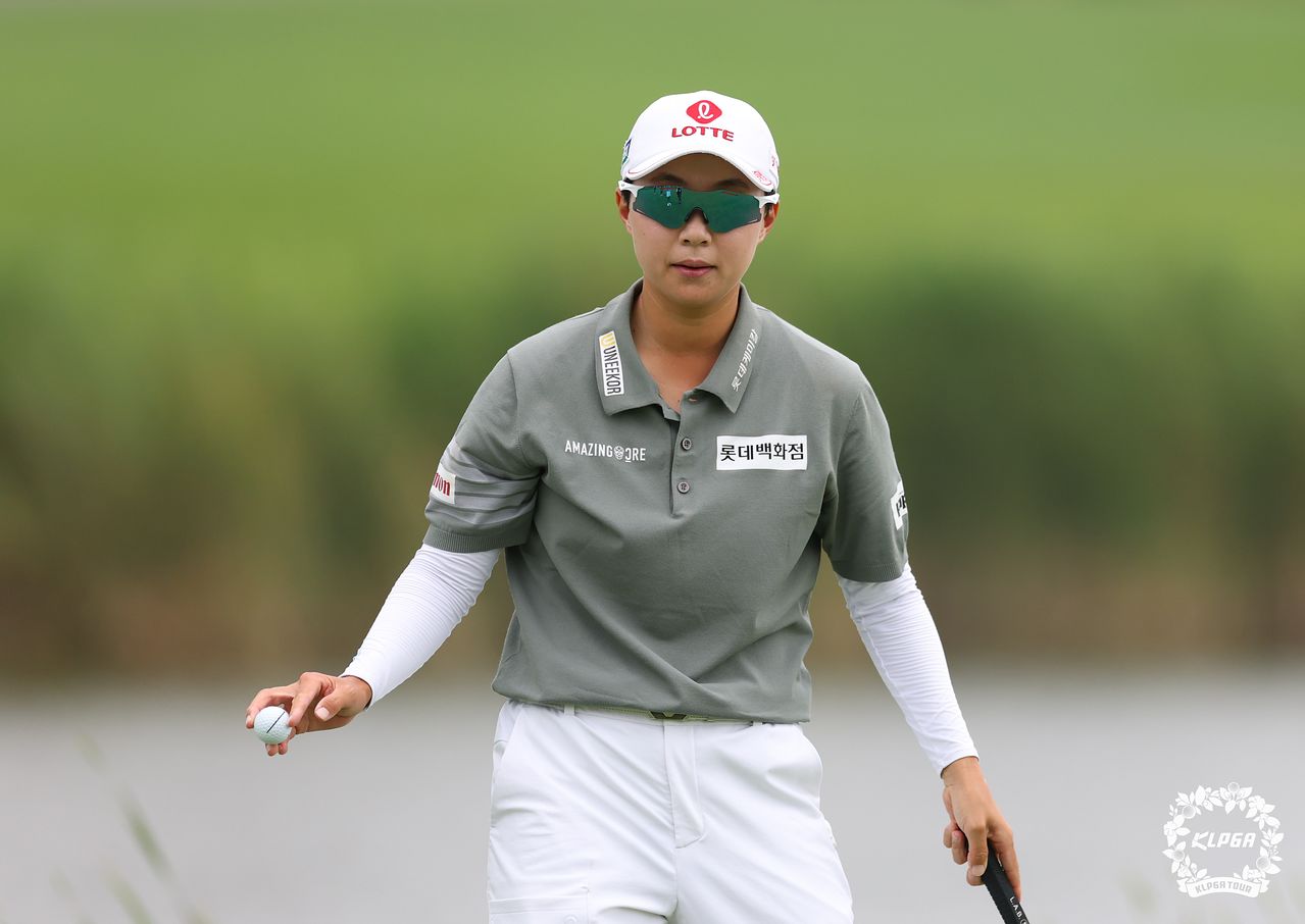 김효주가 5일 끝난 KLPGA 투어 롯데 오픈에서 우승했다. 사진 KLPGA