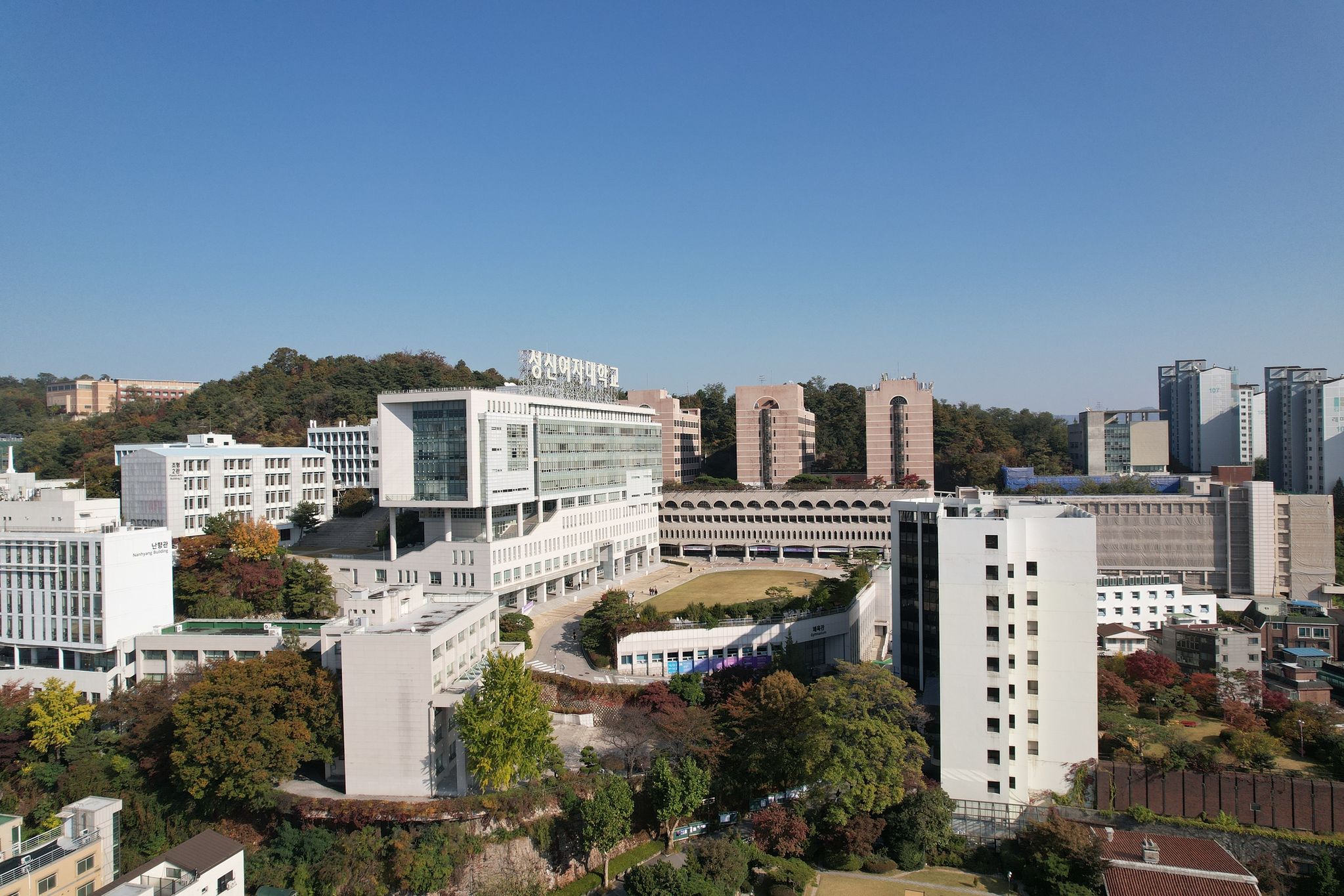 성신여대 수정캠퍼스 전경.