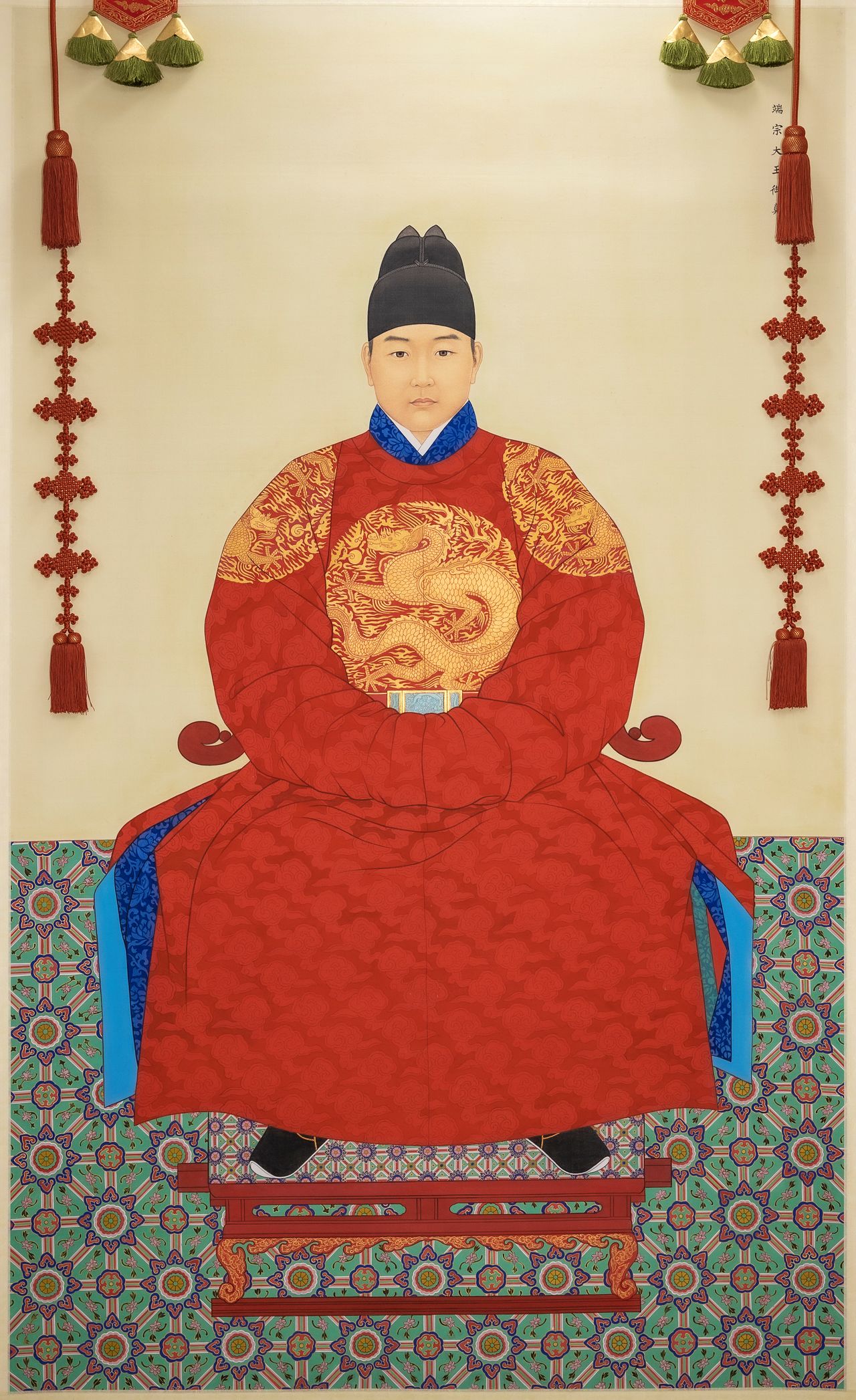 국립대구박물관이 7일부터 9월 27일까지 기획전시실 Ⅰ·Ⅱ에서 특별전 ‘우리 옷을 그리다: 권오창 화백 기증 복식인물화’를 연다. 사진은 권오창 화백이 그린 단종(영인본). 2021년 정부 표준영정 제100호로 지정되었다. 사진 국립대구박물관