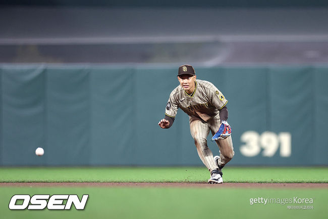 [사진] 샌디에이고 파드리스 송성문. ⓒGettyimages(무단전재 및 재배포 금지)