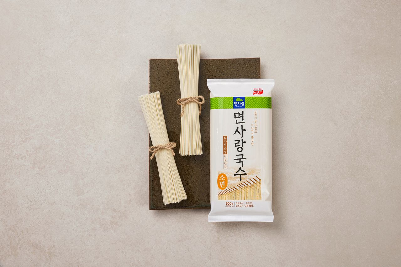 면사랑 건면 제품. 면사랑은 건면을 시작으로 다양한 면 제품을 생산하고 있다. 사진 면사랑 