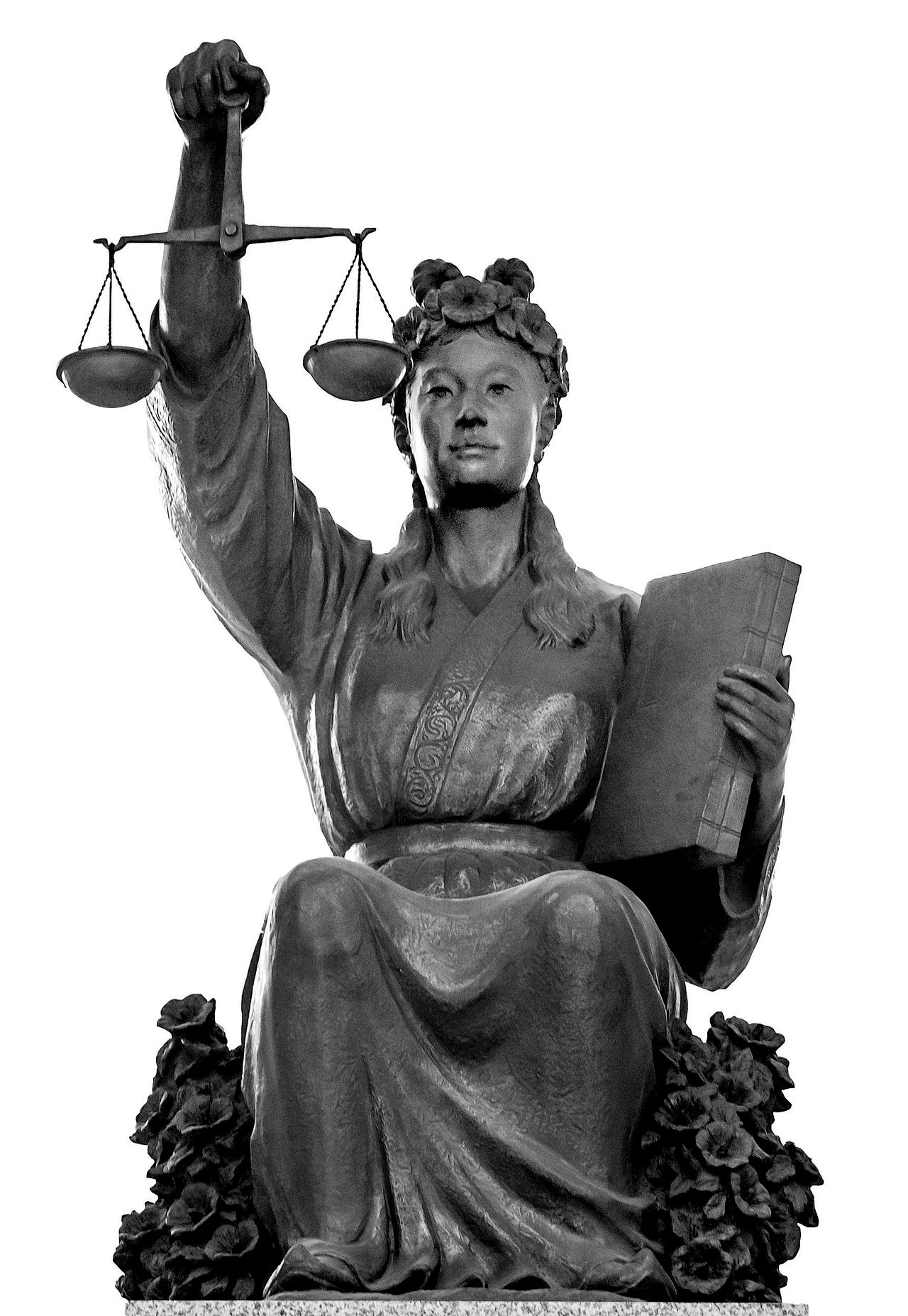 서울 서초동 대법원 정의의 여신상. 김성룡