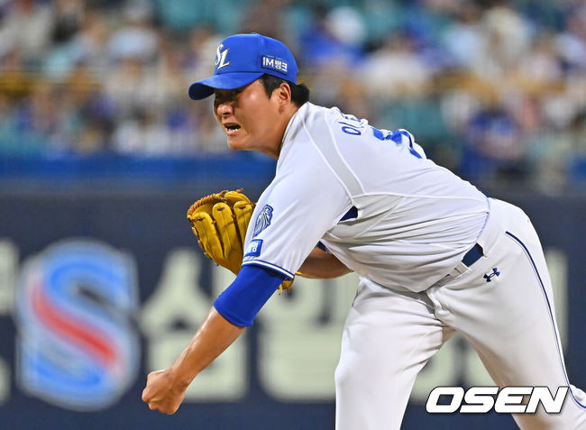 [OSEN=대구, 이석우 기자] 삼성 라이온즈 이승현 089 2026.07.08 / foto0307@osen.co.kr