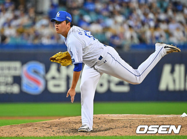 [OSEN=대구, 이석우 기자] 삼성 라이온즈 이승현 091 2026.07.08 / foto0307@osen.co.kr
