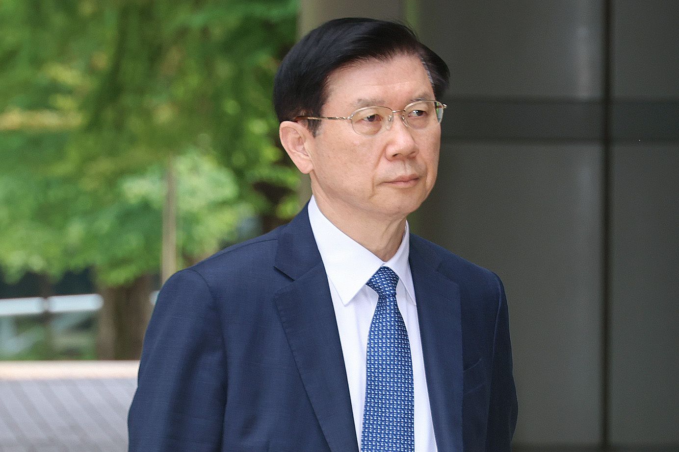 윤석열 전 대통령 체포방해 혐의를 받는 박종준 전 대통령 경호처장. 사진공동취재단