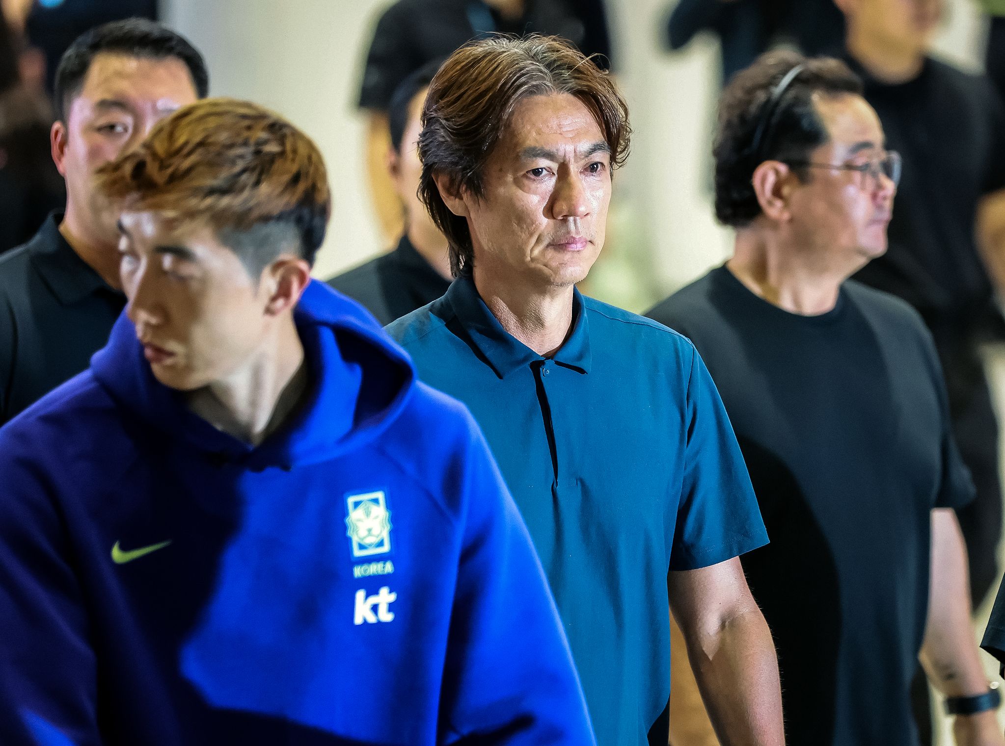 홍명보 축구대표팀 감독. 김경록 기자 