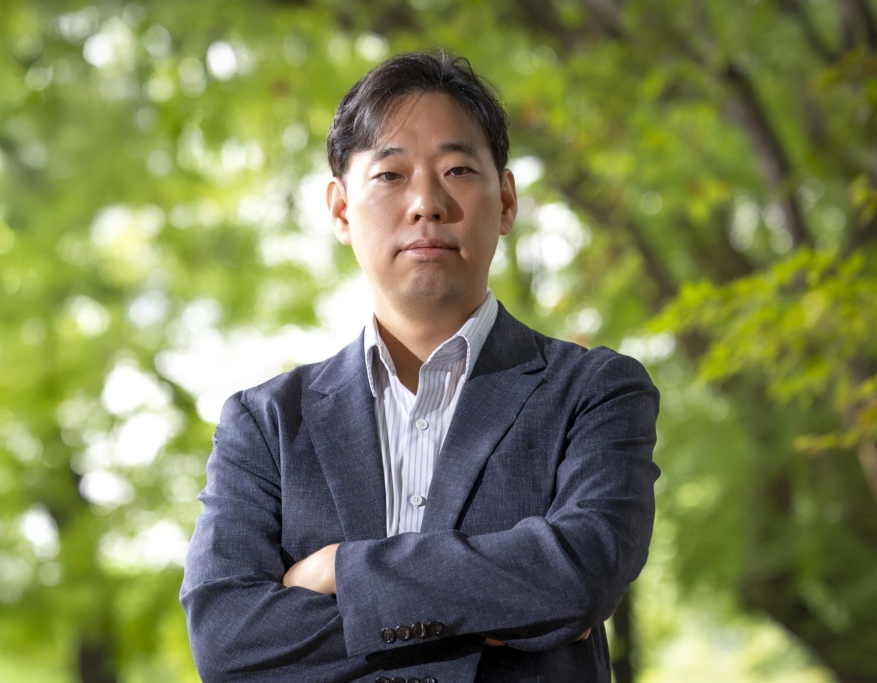 홍성수 숙명여대 법학부 교수가 지난 3일 인권운동의 새로운 흐름에 관해 설명하고 있다. 이신영 기자