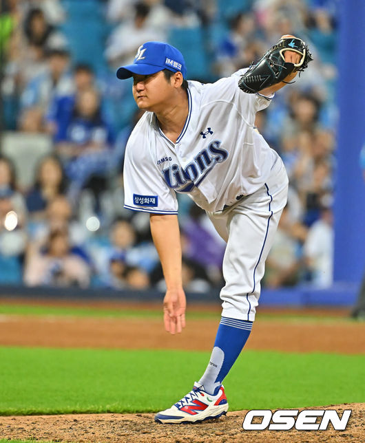 [OSEN=대구, 이석우 기자] 삼성 라이온즈 최지광 013 2026.07.07 / foto0307@osen.co.kr