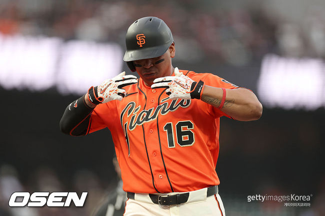 [사진] 샌프란시스코 라파엘 데버스 ⓒGettyimages(무단전재 및 재배포 금지)