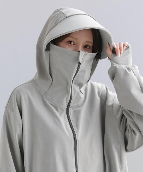 일본의 한 쇼핑몰에서 판매하고 있는 UV파카. 아마존 캡쳐 