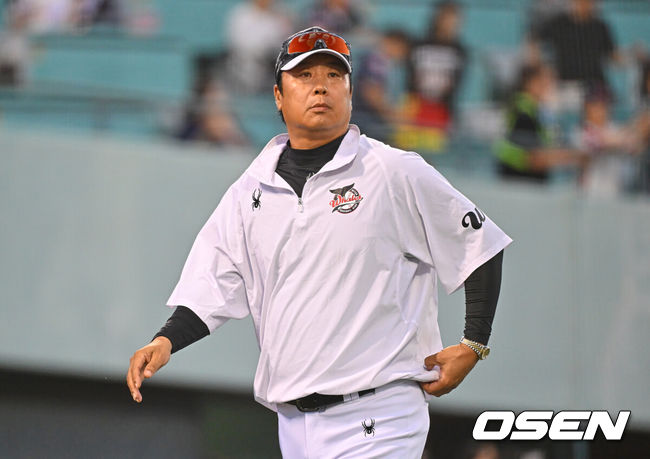 [OSEN=울산, 이석우 기자] 울산 웨일즈 장원진 감독 005 2026.06.27 / foto0307@osen.co.kr