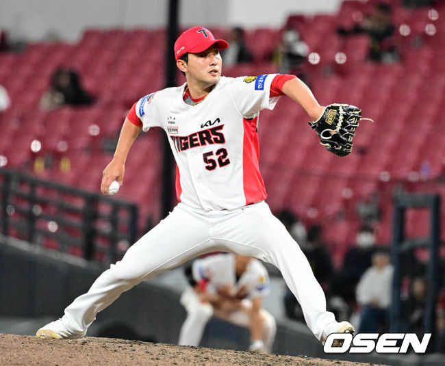 [OSEN=지형준 기자] KIA 홍건희. 2026.04.16 /jpnews@osen.co.kr