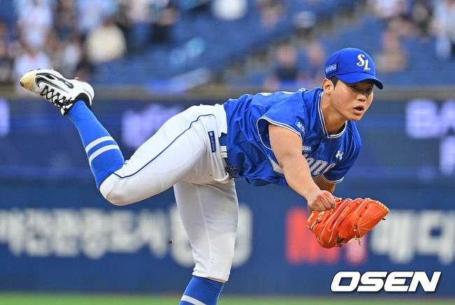 [OSEN=창원, 이석우 기자] 삼성 라이온즈 김백산  / foto0307@osen.co.kr