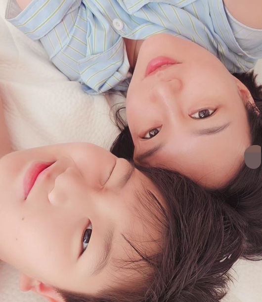 장윤정과 아들 연우