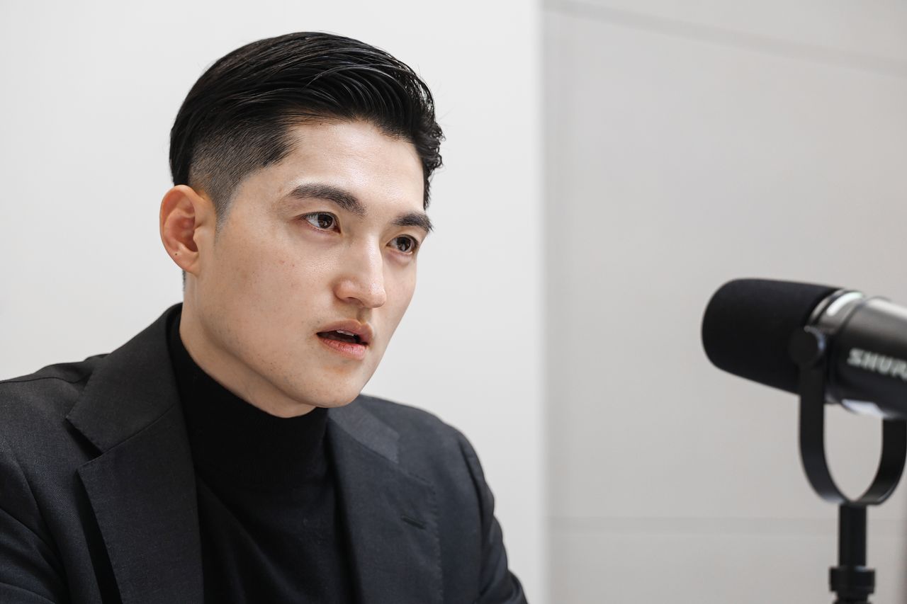남언호 법무법인 빈센트 대표 변호사가 중앙일보와 인터뷰하는 모습. 김경록 기자