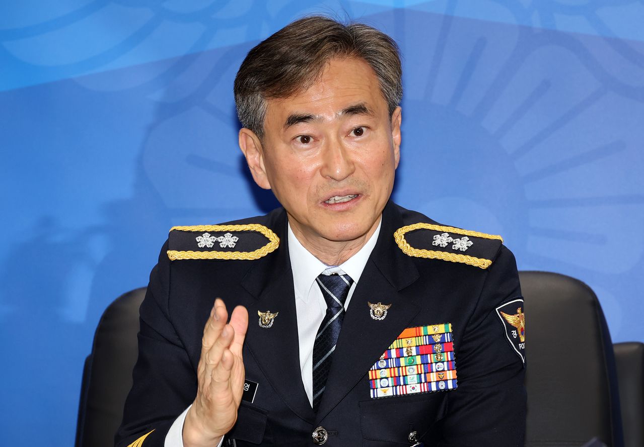 이재영 전북경찰청장. 연합뉴스