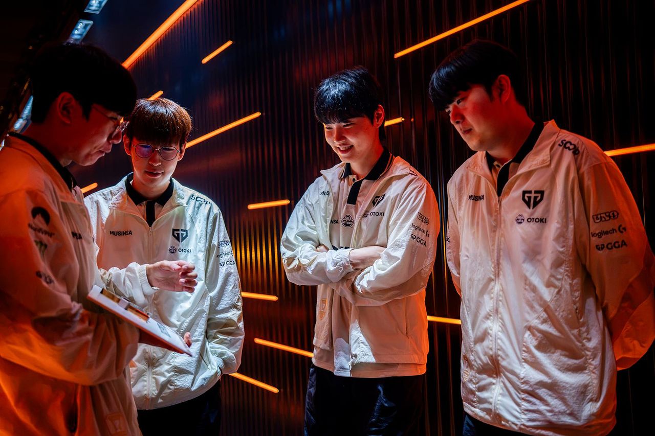 2026 e스포츠 월드컵 3·4위전에서 T1과 격돌한 젠지. 사진 EF