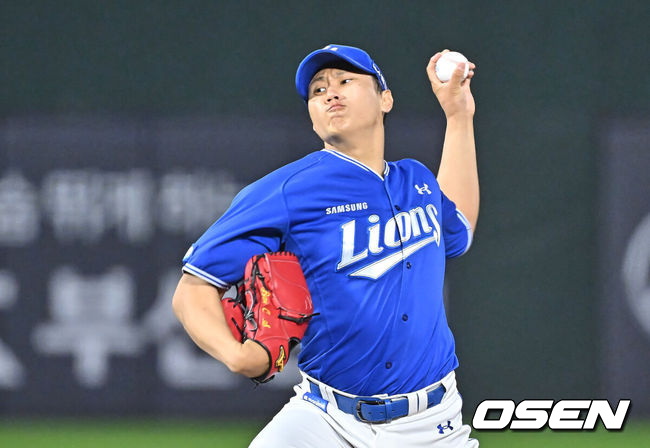 삼성 투수 배찬승 / OSEN DB