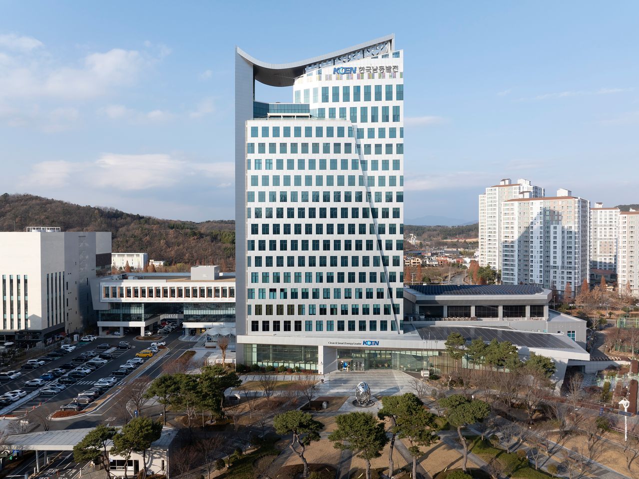 경남 진주 한국남동발전 본사 전경. 사진 한국남동발전