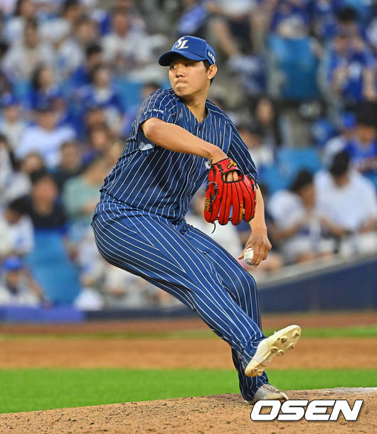 삼성 라이온즈 배찬승. /OSEN DB
