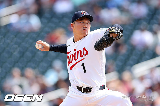 [사진] 미네소타 고우석 ⓒGettyimages(무단전재 및 재배포 금지)