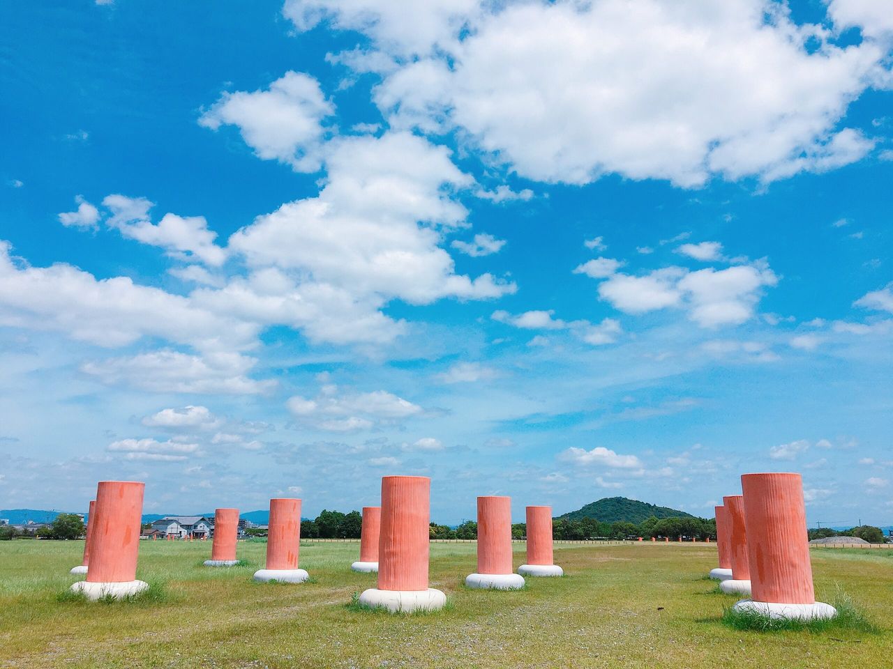 후지와라 궁터 유적. 사진 세계유산 '아스카·후지와라' 등록추진협의회