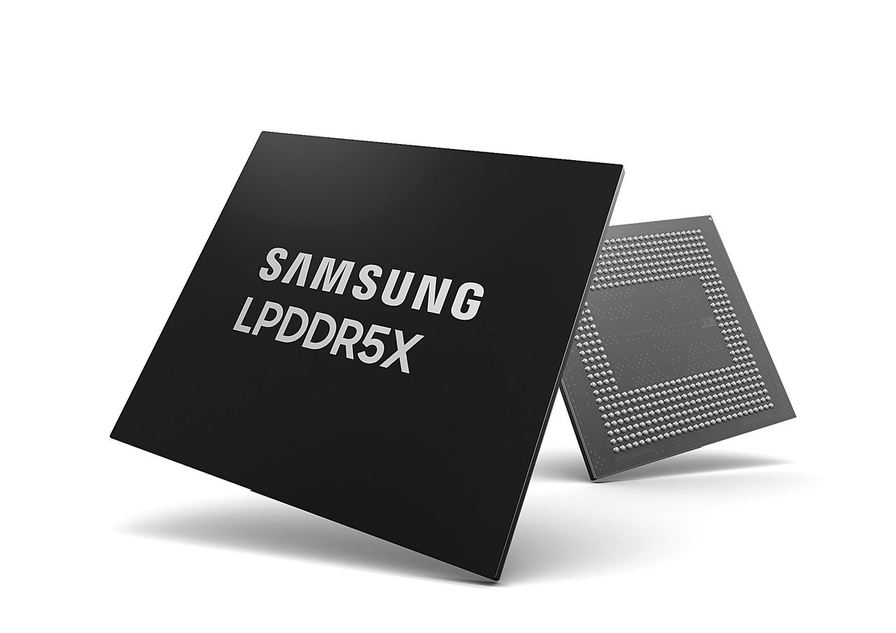 차량용 시스템 등에 활용되는 삼성전자의 LPDDR5X D램. [사진 삼성전자]
